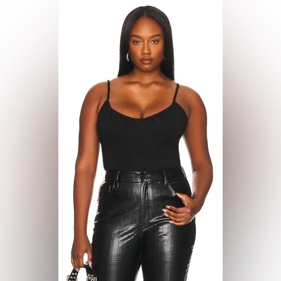 REMI X REVOLVE - Jourdan Bodysuit in Black Sz3X - Picture 2 of 11